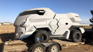 Rule The Trails In This Land Rover Forward Control-Based Movie Prop From <i>Judge Dredd</i>